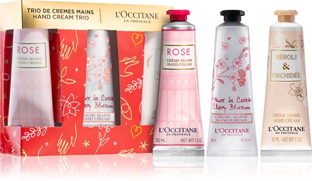L’Occitane Hand Cream Trio poklon set (za ruke i nokte)