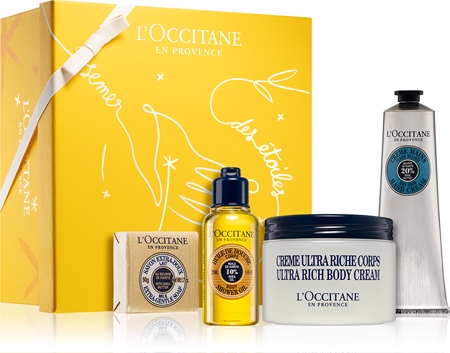 L’Occitane Shea Butter Nourishing Shea Ritual dárková sada (s bambuckým máslem) pro ženy