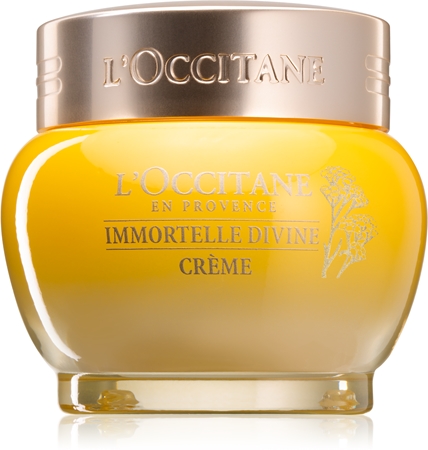 L’Occitane Immortelle Divine Crème Gesichtscreme gegen Hautalterung