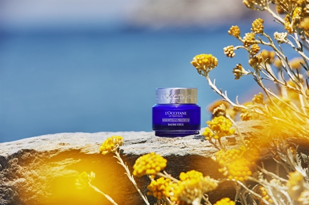 L’Occitane Immortelle Precious oční balzám proti vráskám, otokům a tmavým kruhům