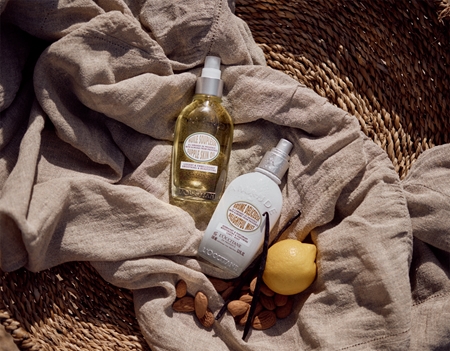 L’Occitane Almond zpevňující tělový olej