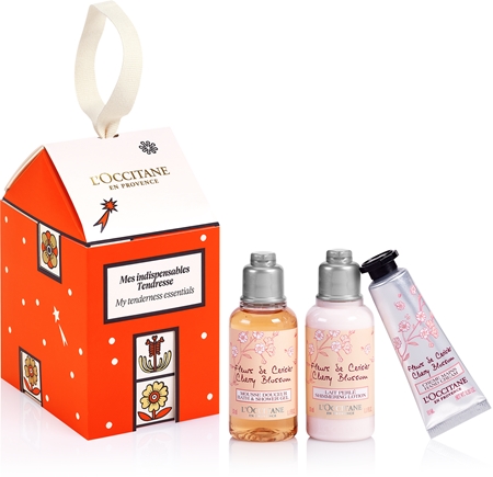 L’Occitane Cherry Ornament dárková sada (na ruce a tělo)
