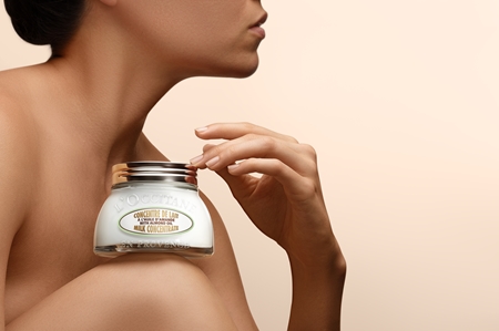 L’Occitane Almond Milk Concentrate Verstevigende Body Crème