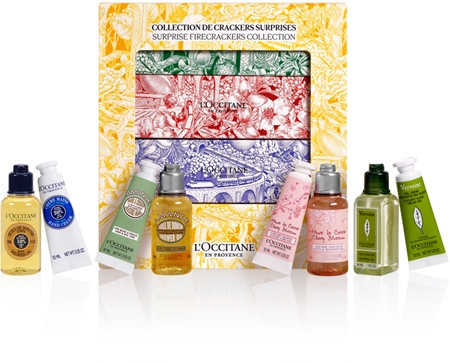 L’Occitane Surprise Firecrackers Collection dárková sada na tělo