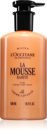 L’Occitane Shea Butter La Mousse Cream Liquid Soap for hands