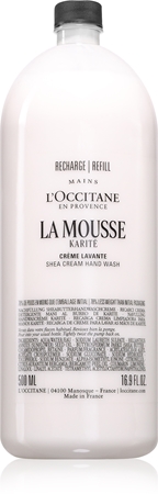 L’Occitane Shea Butter La Mousse Cream Liquid Soap for hands