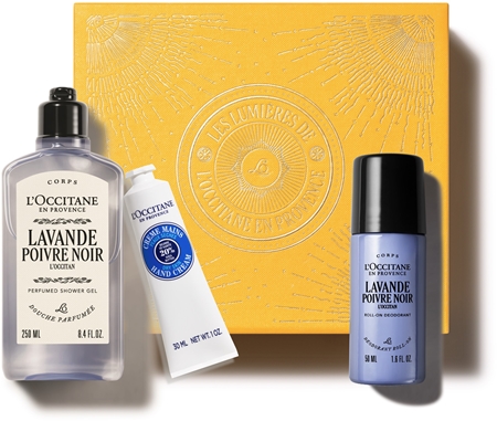 L’Occitane Lavande Poivre Noir Body Set coffret para homens