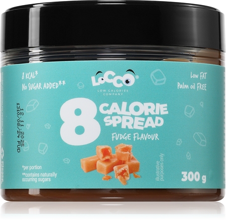 Locco 8 Calorie Spread süßer Aufstrich ohne Zuckerzusatz