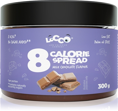 Locco 8 Calorie Spread süßer Aufstrich ohne Zuckerzusatz