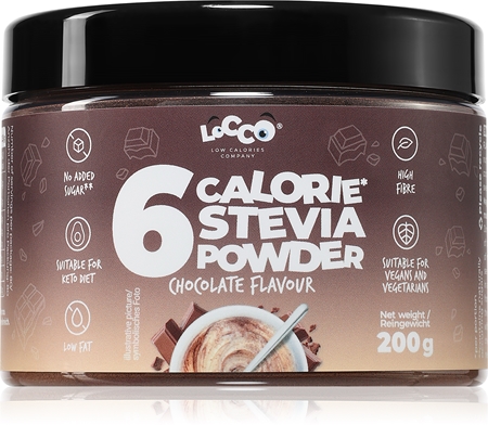 Locco 6 Calorie Stevia Powder Pulver