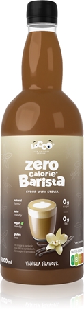 Locco Barista Syrup with Stevia Sirup ohne Kalorien