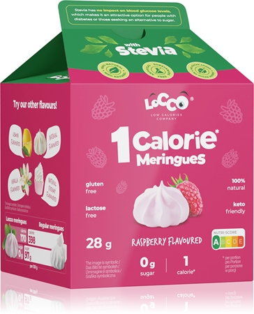 Locco Meringues with Stevia kalorienarme Baisers