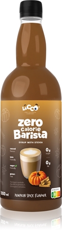 Locco Barista Syrup with Stevia Sirup ohne Kalorien