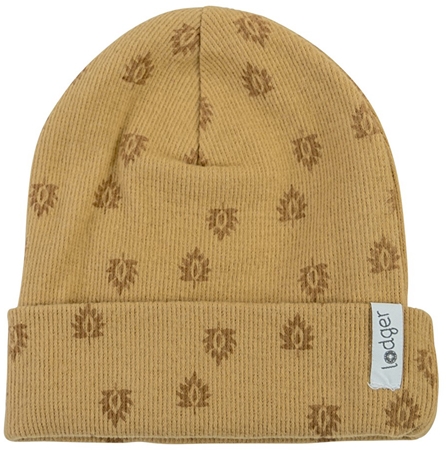 Lodger Beanie Print Rib 0-6 months Babymütze