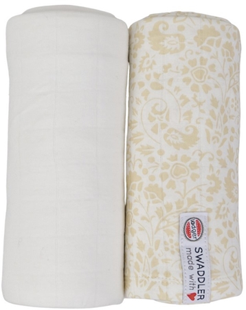 Lodger Swaddler Flower Tribe II scutece textile