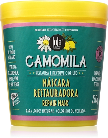 Lola Cosmetics Camomila Regenerating Mask with chamomile