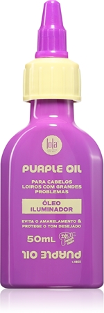 Lola Cosmetics Purple Oli ulei pentru par blond