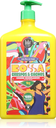 Lola Cosmetics Bossa creme styling para cabelos cacheados
