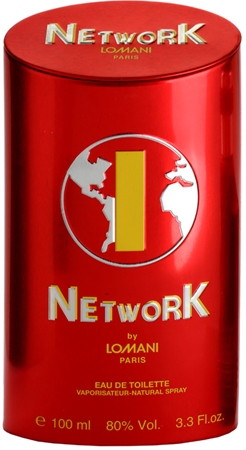 Lomani Network Red eau de toilette para hombre 100 ml