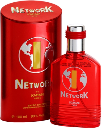 Lomani Network Red eau de toilette para hombre 100 ml