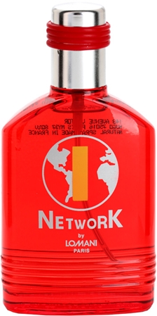 Lomani Network Red eau de toilette para hombre 100 ml