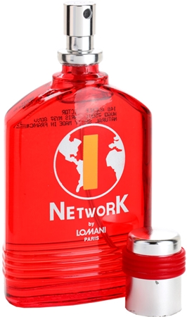 Lomani Network Red eau de toilette para hombre 100 ml
