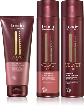 Londa Professional Velvet Oil Set set for damaged hair