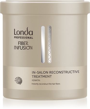 Londa Professional Fiber Infusion In-Salon Reconstructive Treatment atkuriamoji kaukė pažeistiems plaukams su keratinu