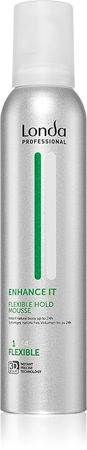 Londa Professional Enhance it Flexible Hold Mousse pěna na vlasy pro objem