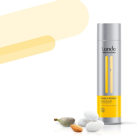 Londa Professional Visible Repair après-shampoing régénérateur en profondeur pour cheveux traités chimiquement