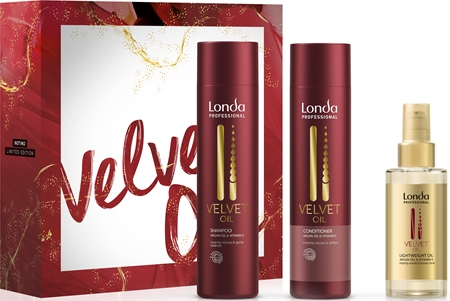 Londa Professional Velvet Oil Σετ (για ξηρά και κανονικά μαλλιά) Ι.