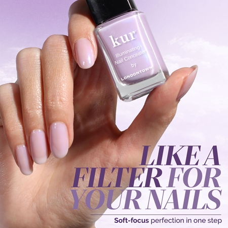 LONDONTOWN Kur Illuminating Nail Concealer brightening nail polish