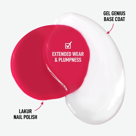 LONDONTOWN Kur Gel Genius Base Coat vernis de base sans utilisation de lampe UV/LED