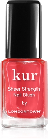 LONDONTOWN Kur Sheer Strength Nail Blush стягаща и озаряваща тонирана грижа за нокти