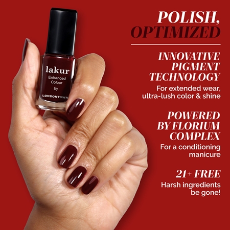LONDONTOWN Lakur esmalte de uñas de larga duración