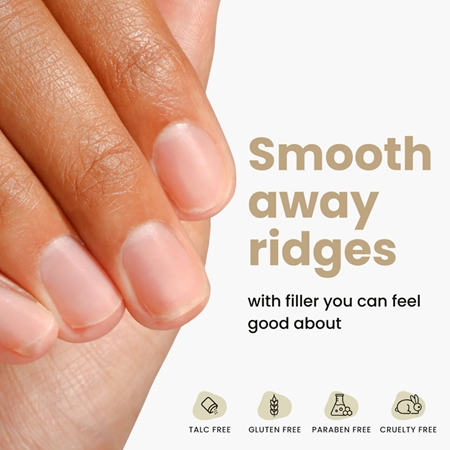 LONDONTOWN Kur Fortifying Ridge Filler smoothing base coat for dry and brittle nails