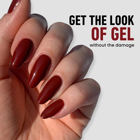 LONDONTOWN Kur Gel Genius Top Coat viršutinis nagų lako sluoksnis nenaudojant UV / LED lempos