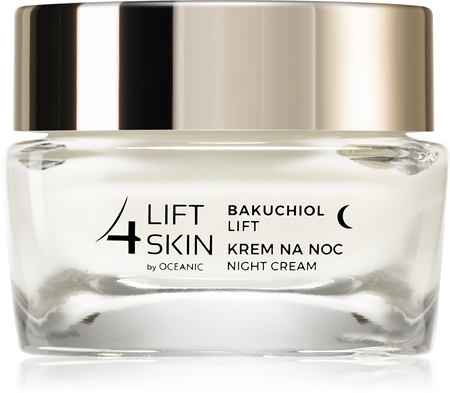 Long4Lashes Lift4Skin Bakuchiol Lift crema de noapte pentru contur cu retinol