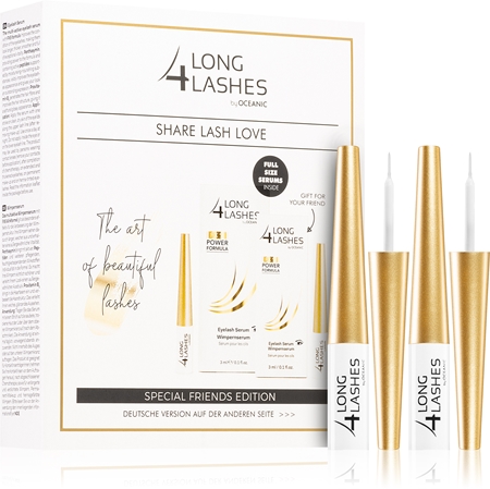 Long 4 Lashes FX5 Power Formula set cadou (pentru gene)