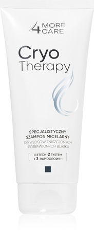 More4Care Cryo Therapy Micellärt schampo För skadat hår