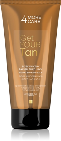 More4Care Get Your Tan Selbstbräuner-Balsam für den Körper