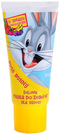 Looney Tunes Bugs Bunny pasta de dientes para niños