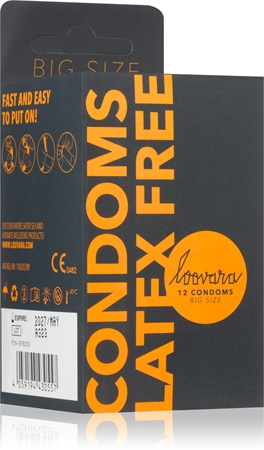 Loovara Big Size Latex free kondomy