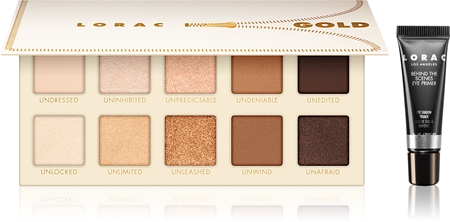 Lorac UNZIPPED™ Gold Eyeshadow Palette + Eyeshadow Base