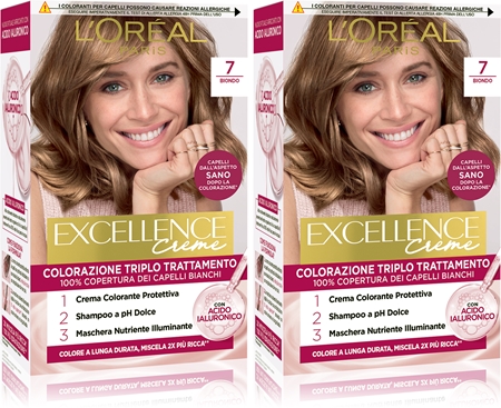 L’Oréal Paris Excellence Creme conjunto tom 7 Biondo