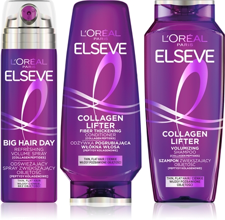 L’Oréal Paris Elseve Collagen Lifter rinkinys plaukams