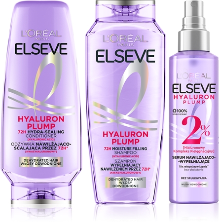 L’Oréal Paris Elseve Hyaluron Plump rinkinys plaukams