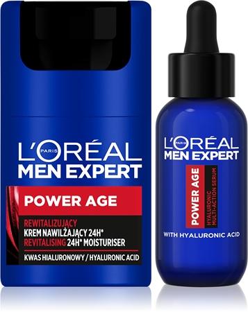 L’Oréal Paris Men Expert Power Age rinkinys su atgaivinančiu efektu