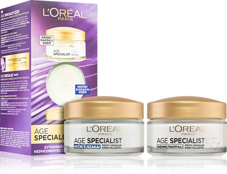 L’Oréal Paris Age Specialist 55+ kit per la cura del viso per pelli mature