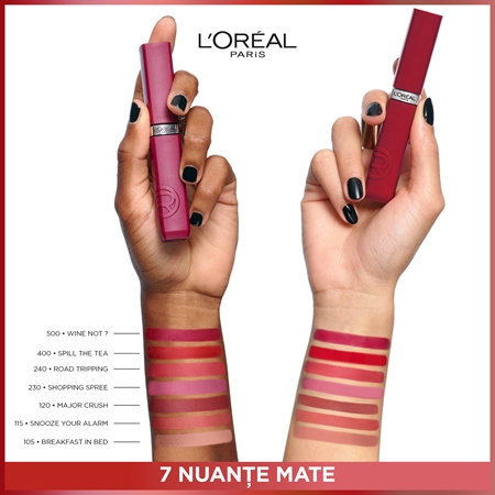 L’Oréal Paris Infaillible Matte Resistance ruj buze mat hidratant